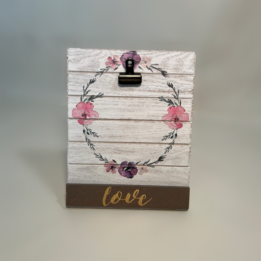 Boho Clip Photo Holder